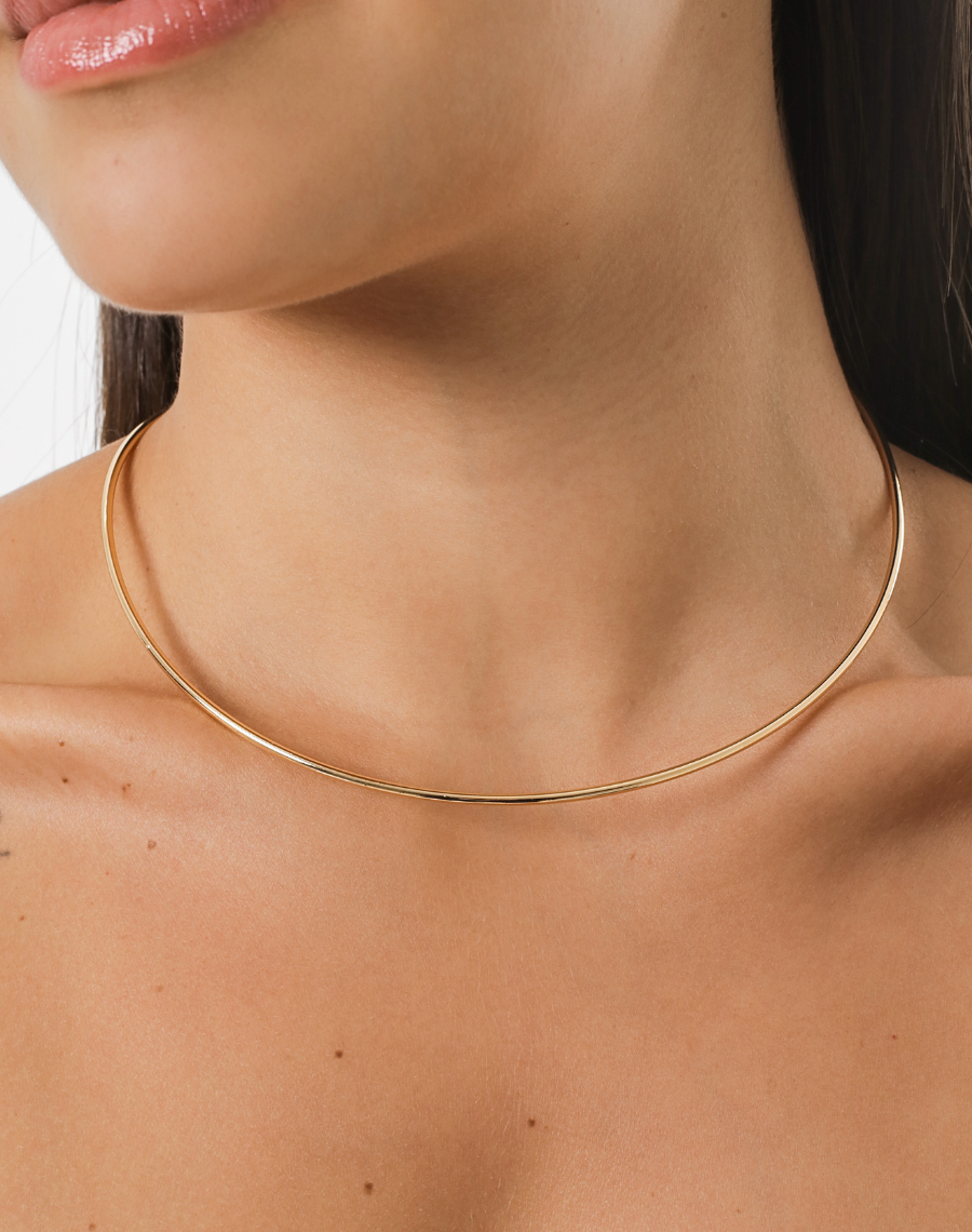 Classic Choker in Gold