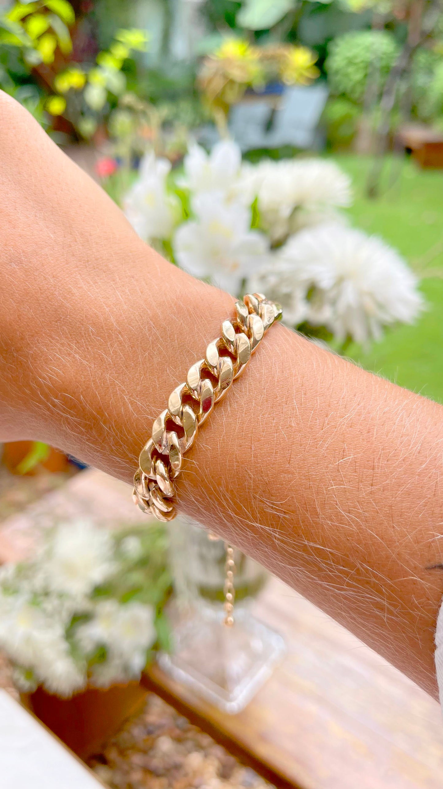 Cuban Link Bracelet in Gold