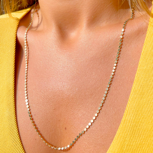 Tiny Discs Necklace