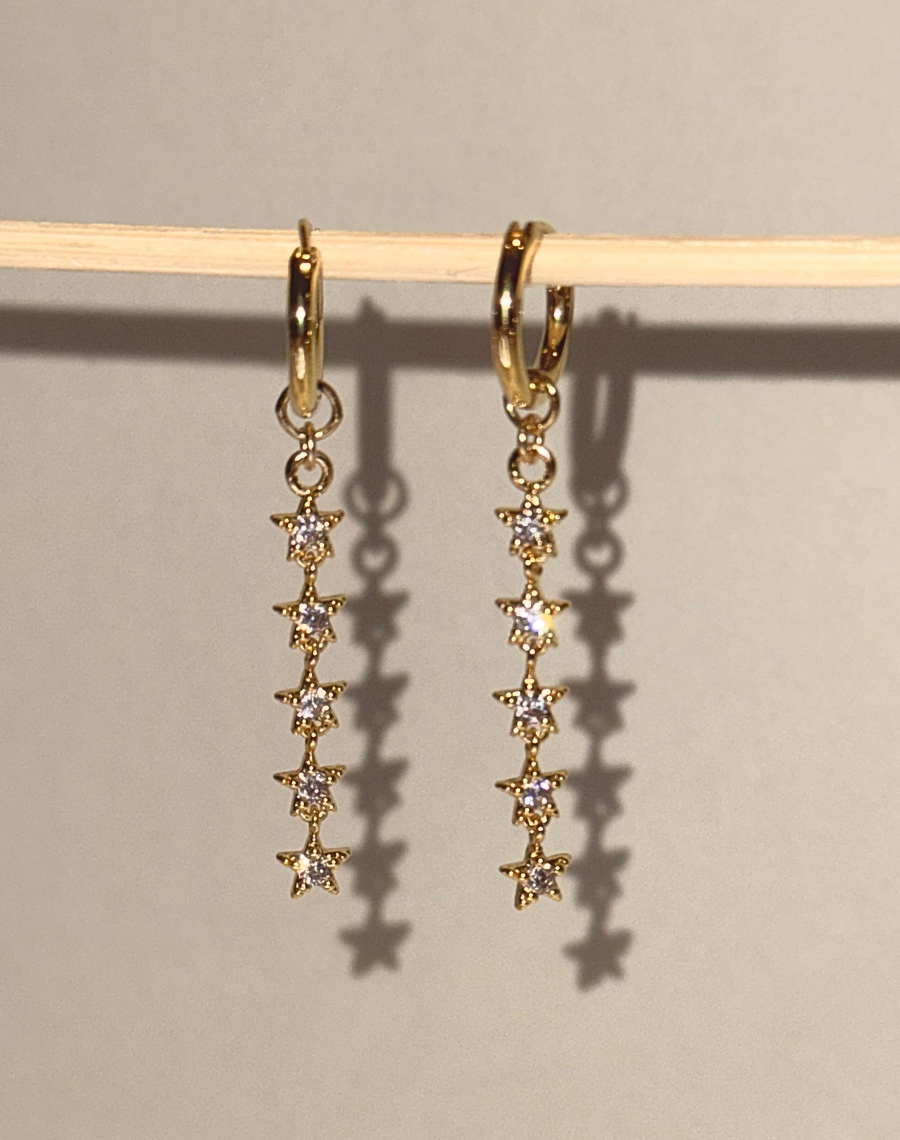 Small Hoop Earrings in Gold